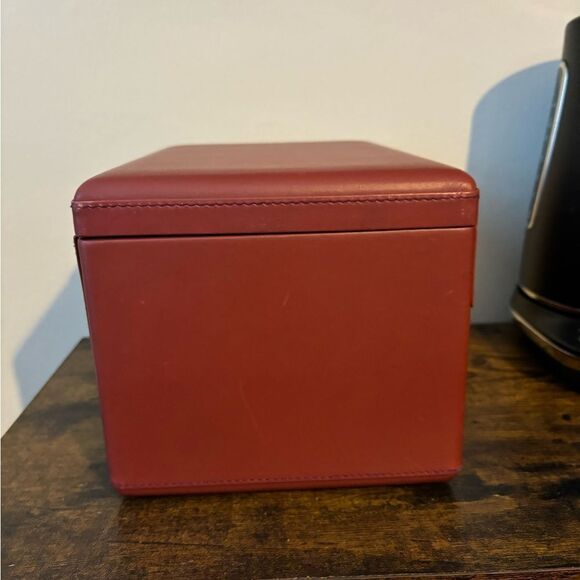 Scatola Del Tempo Watch Winder 7RT Cognac Leather Box Display Case No. 507 - Picture 8 of 15